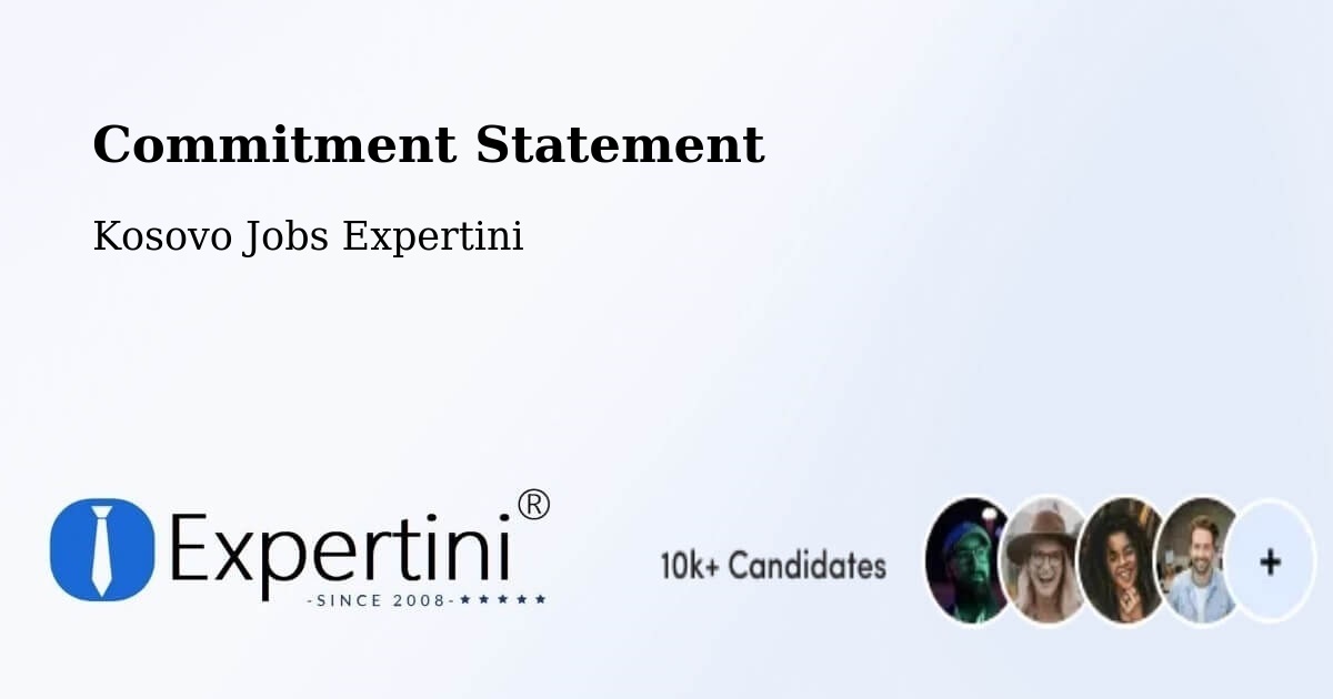 Corporate Commitment – Romajë - Kosovo Jobs Expertini