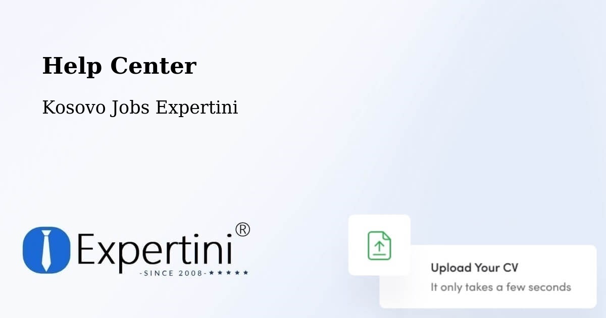 Help Center – Romajë - Kosovo Jobs Expertini