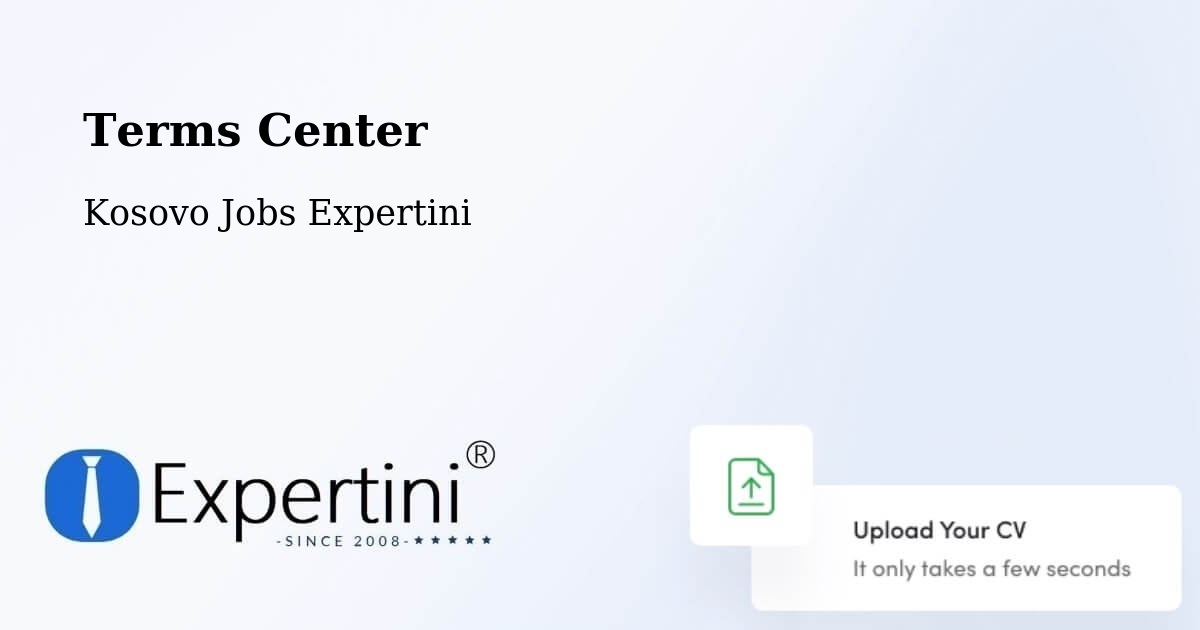 Terms of Service – Romajë - Kosovo Jobs Expertini
